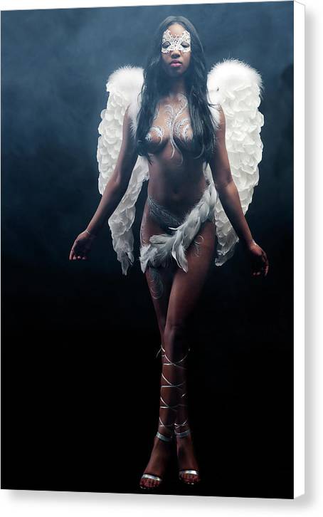 Black Angel 2 - Canvas Print