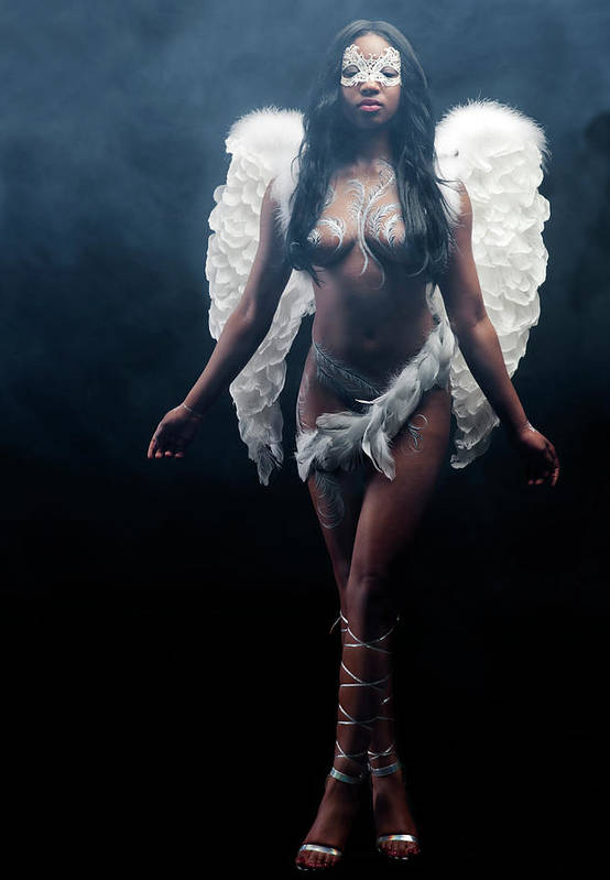 Black Angel 2 - Art Print