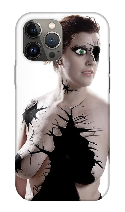 Porcelain Body Paint Doll - Phone Case