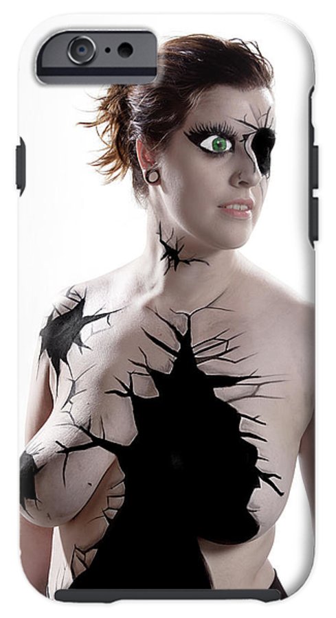 Porcelain Body Paint Doll - Phone Case