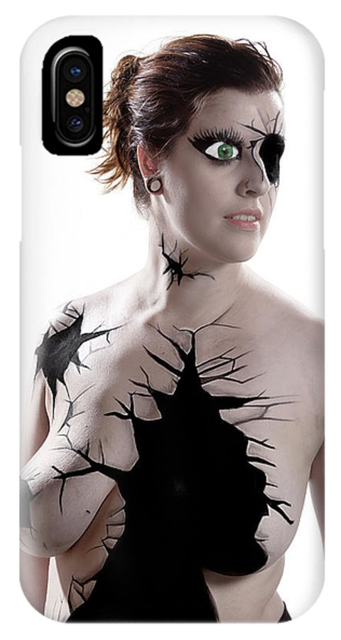 Porcelain Body Paint Doll - Phone Case