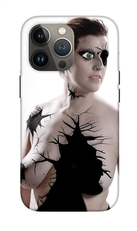 Porcelain Body Paint Doll - Phone Case