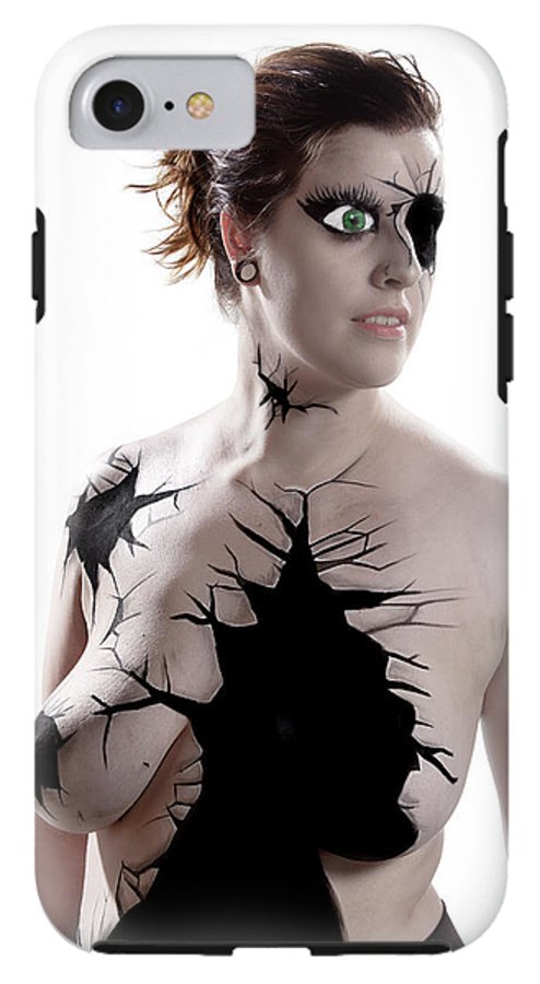 Porcelain Body Paint Doll - Phone Case