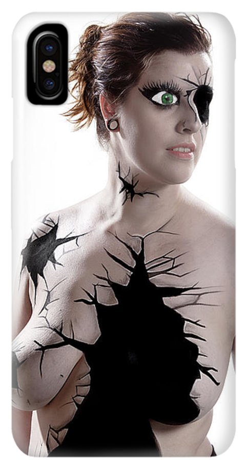 Porcelain Body Paint Doll - Phone Case