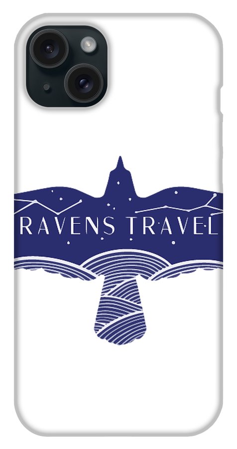 Ravens Travel Logo - Phone Case