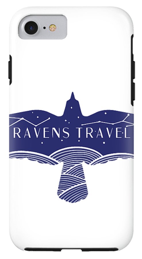 Ravens Travel Logo - Phone Case