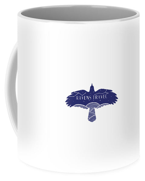 Ravens Travel Logo - Mug