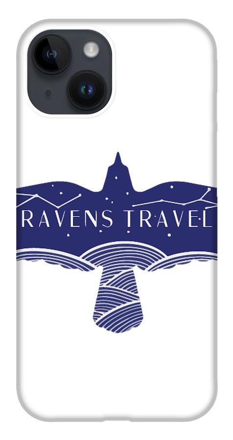 Ravens Travel Logo - Phone Case