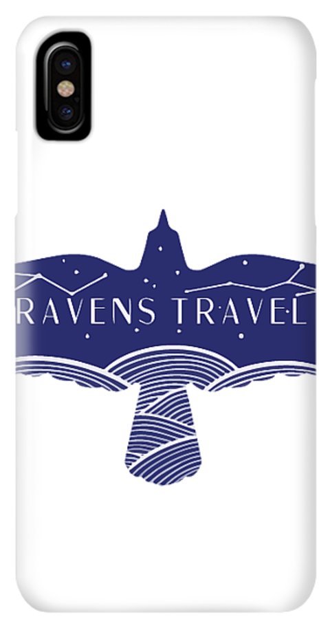 Ravens Travel Logo - Phone Case