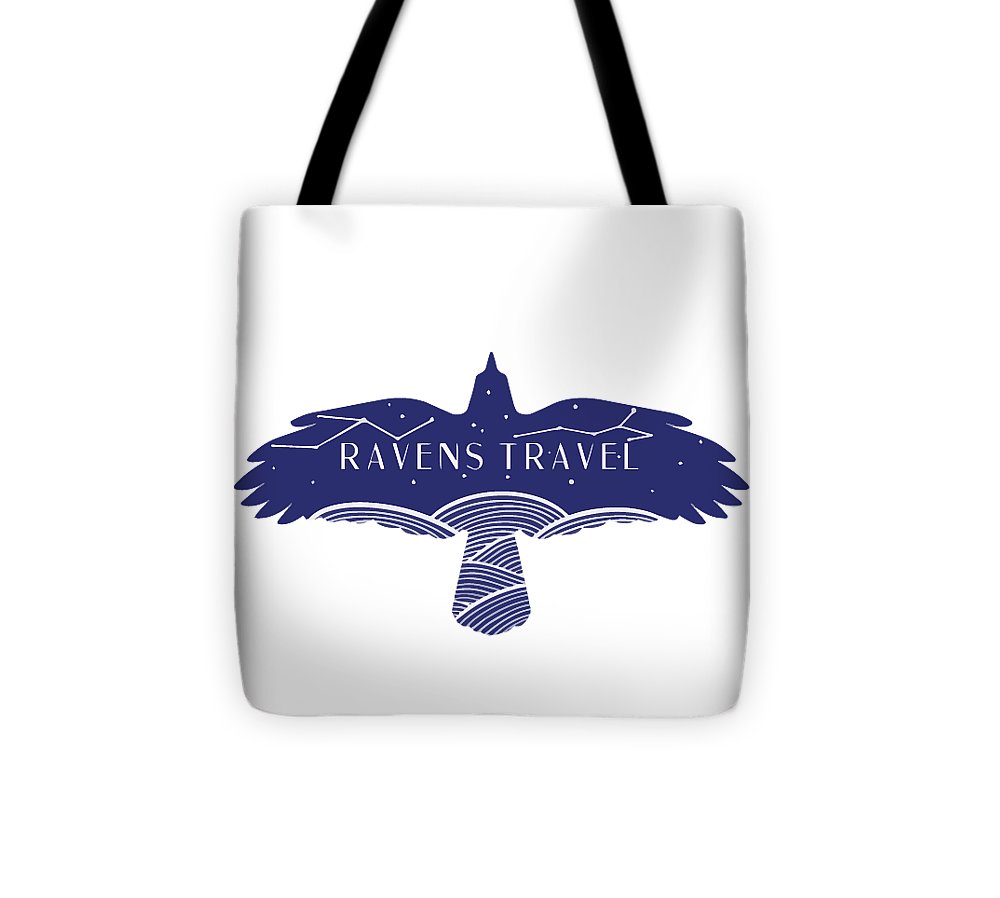 Ravens Travel Logo - Tote Bag