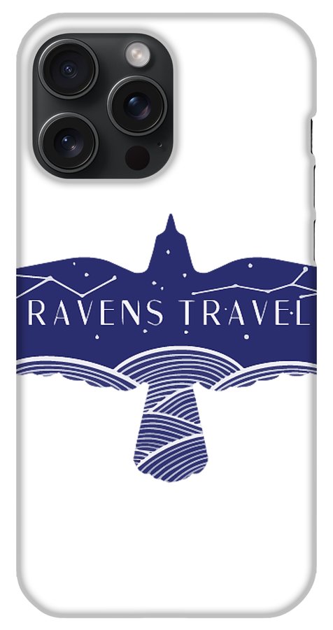 Ravens Travel Logo - Phone Case