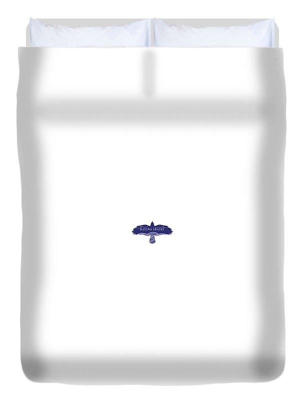 Ravens Travel Logo - Duvet Cover