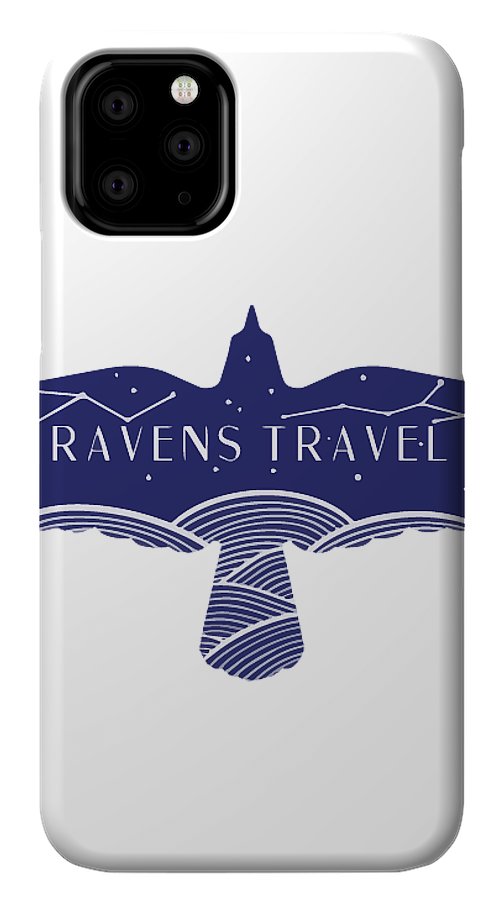 Ravens Travel Logo - Phone Case