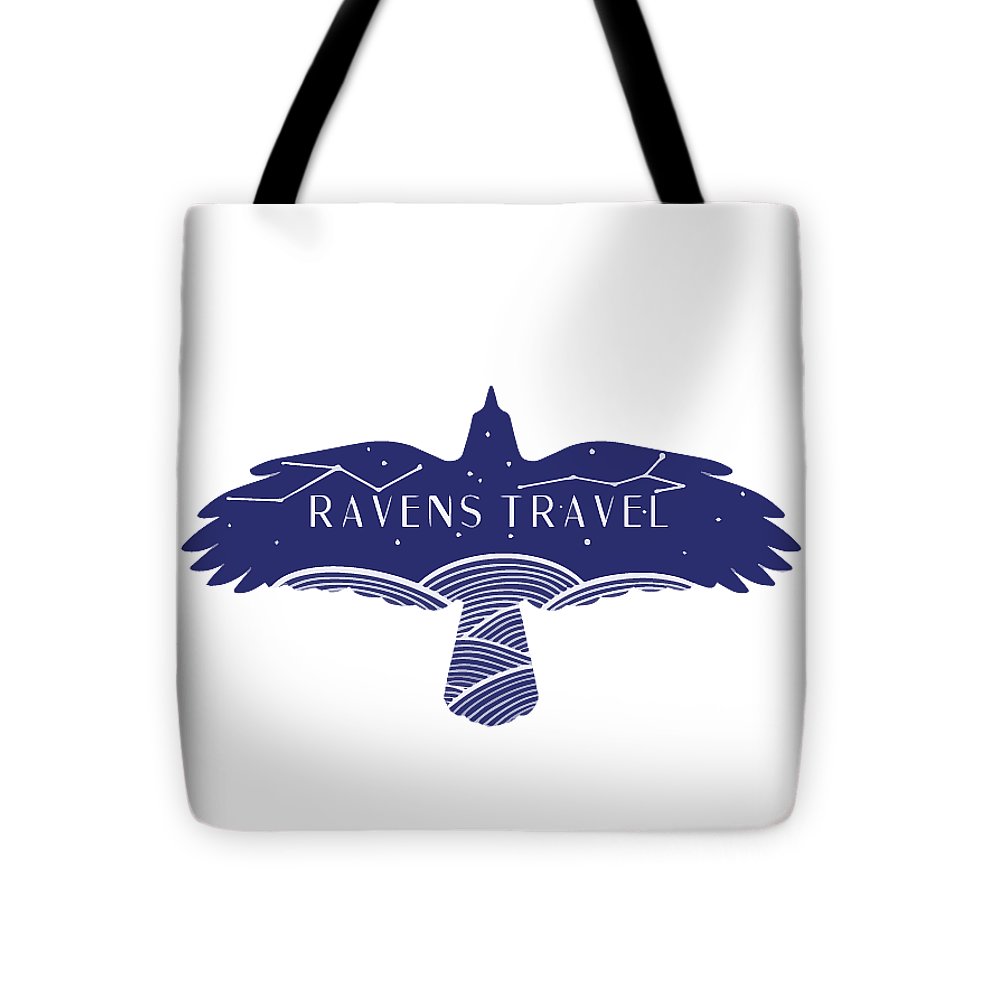 Ravens Travel Logo - Tote Bag