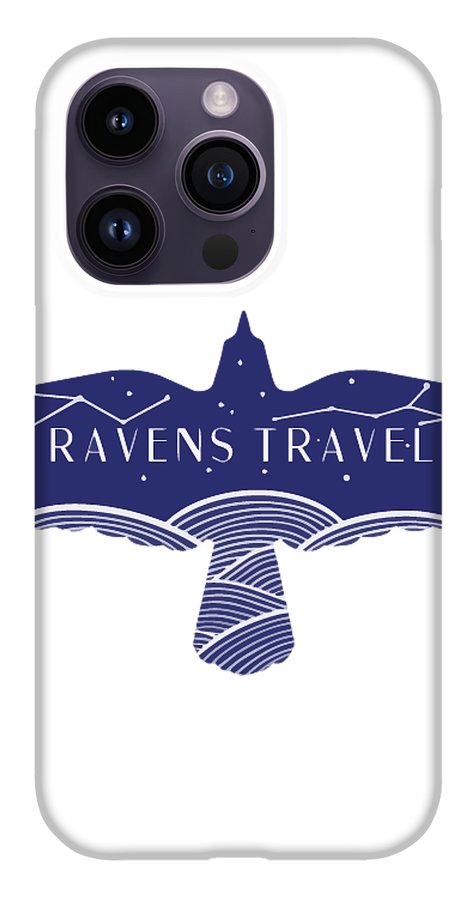 Ravens Travel Logo - Phone Case