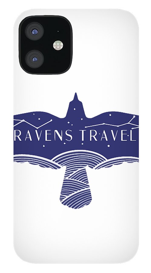 Ravens Travel Logo - Phone Case