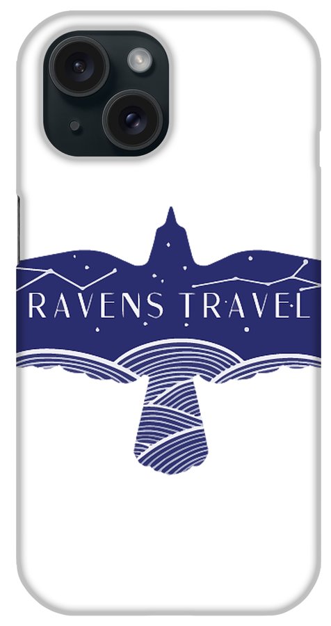 Ravens Travel Logo - Phone Case