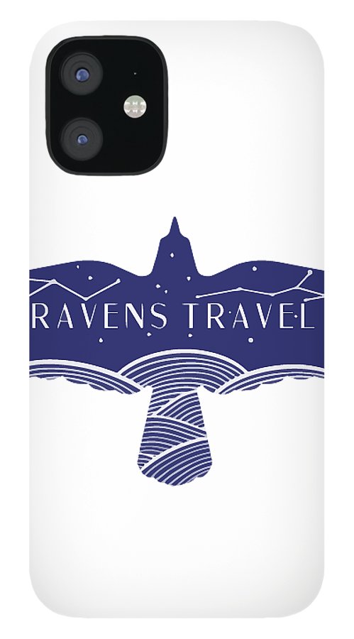 Ravens Travel Logo - Phone Case