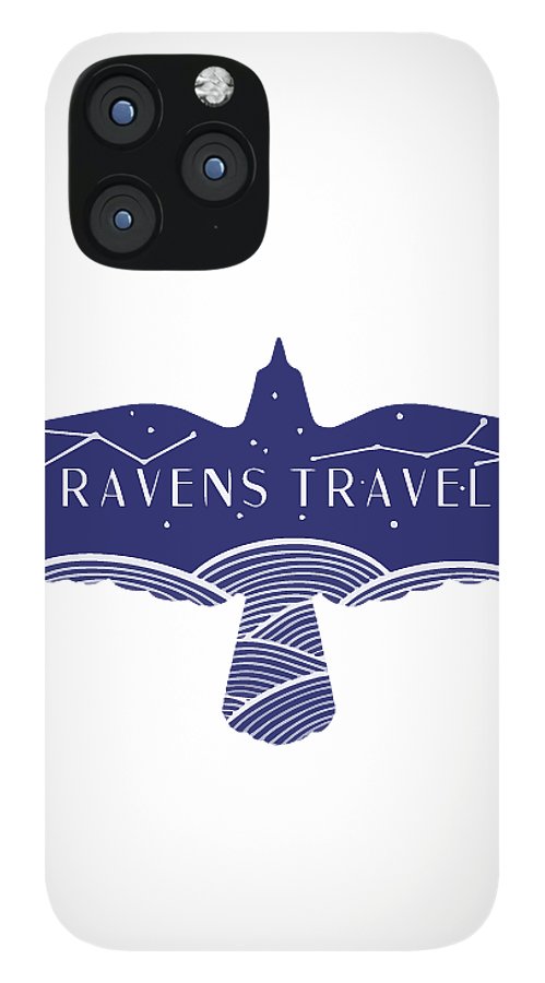 Ravens Travel Logo - Phone Case