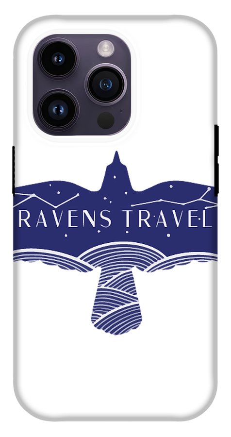 Ravens Travel Logo - Phone Case