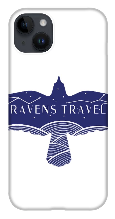 Ravens Travel Logo - Phone Case