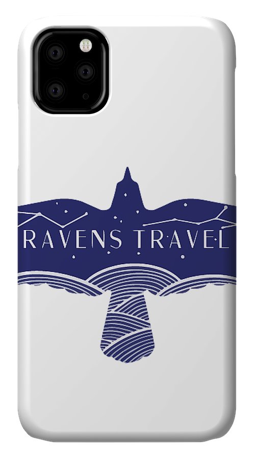 Ravens Travel Logo - Phone Case