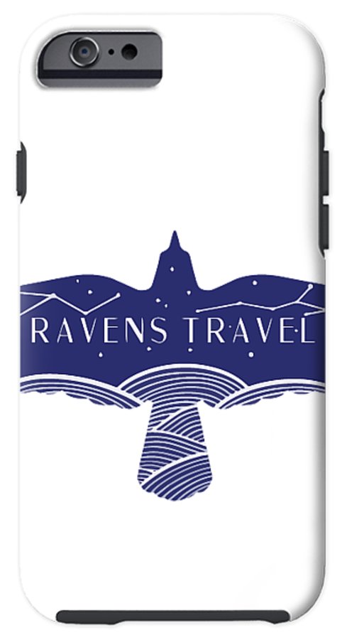 Ravens Travel Logo - Phone Case