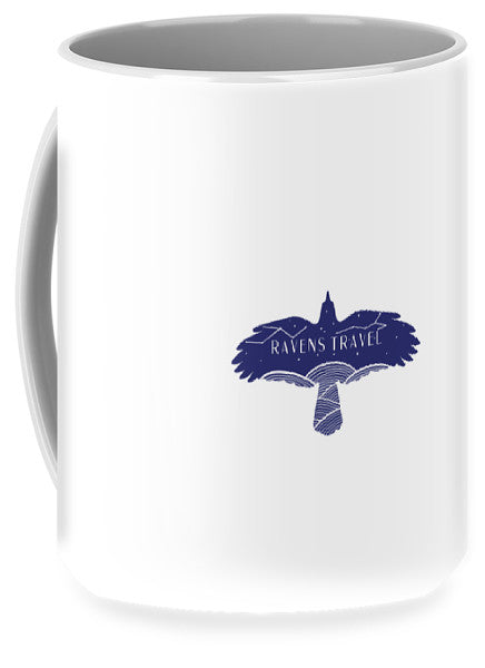 Ravens Travel Logo - Mug