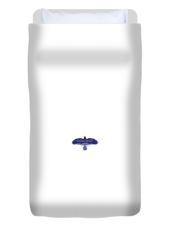 Ravens Travel Logo - Duvet Cover