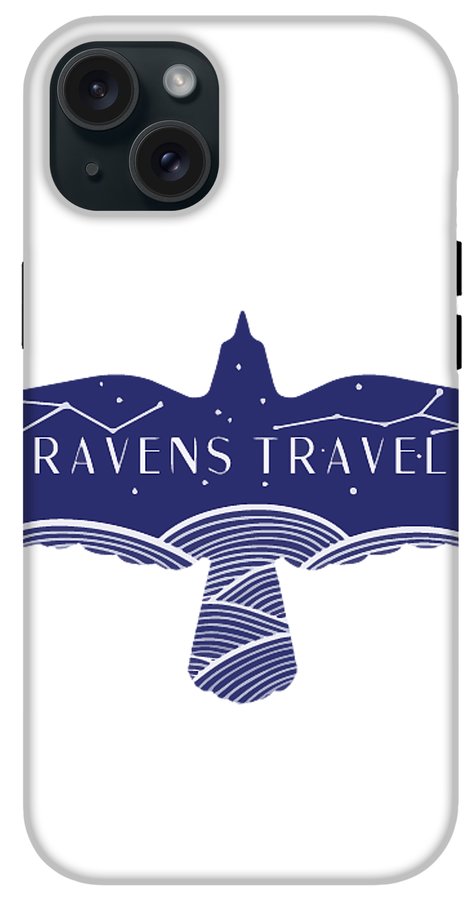 Ravens Travel Logo - Phone Case