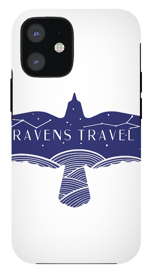 Ravens Travel Logo - Phone Case