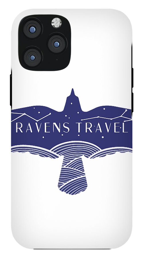 Ravens Travel Logo - Phone Case