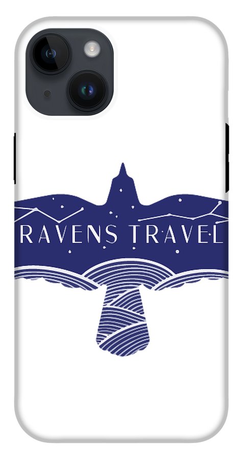 Ravens Travel Logo - Phone Case