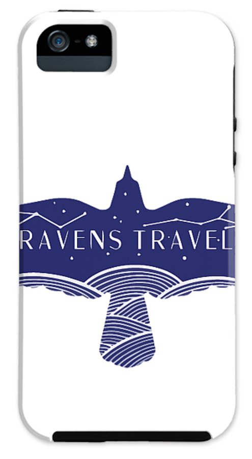 Ravens Travel Logo - Phone Case