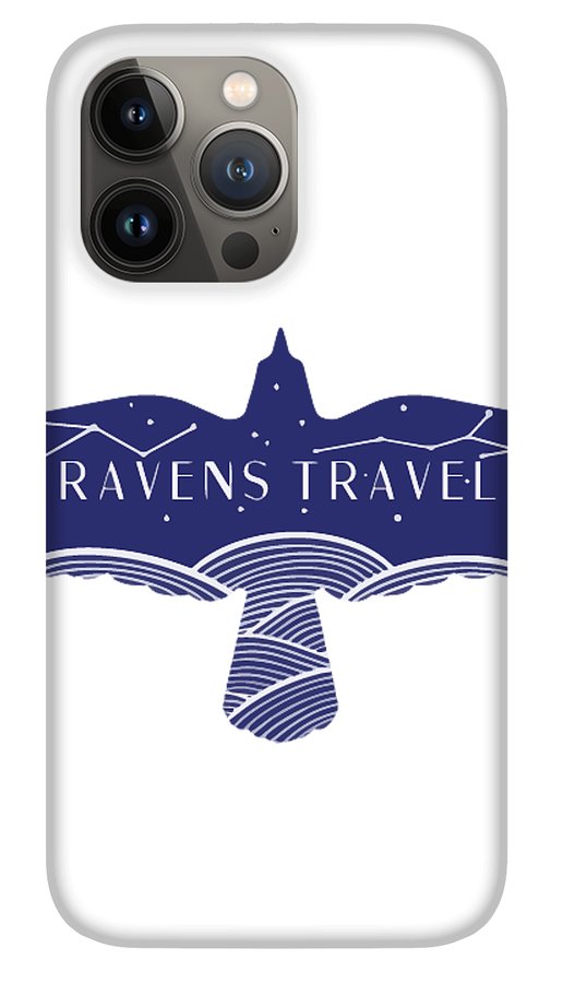 Ravens Travel Logo - Phone Case