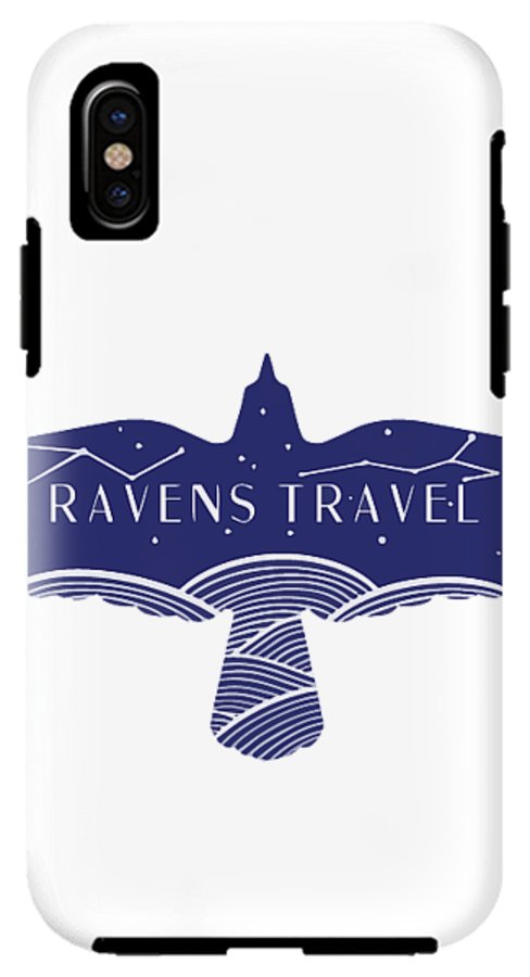 Ravens Travel Logo - Phone Case