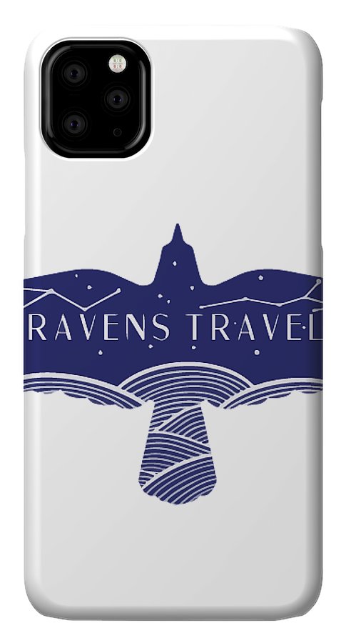 Ravens Travel Logo - Phone Case