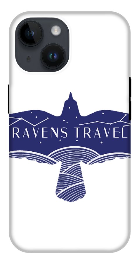 Ravens Travel Logo - Phone Case