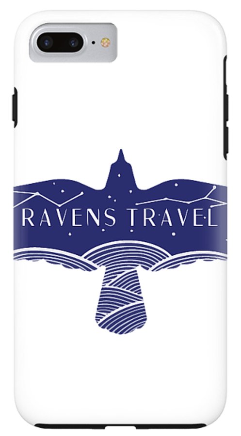 Ravens Travel Logo - Phone Case