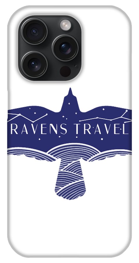 Ravens Travel Logo - Phone Case