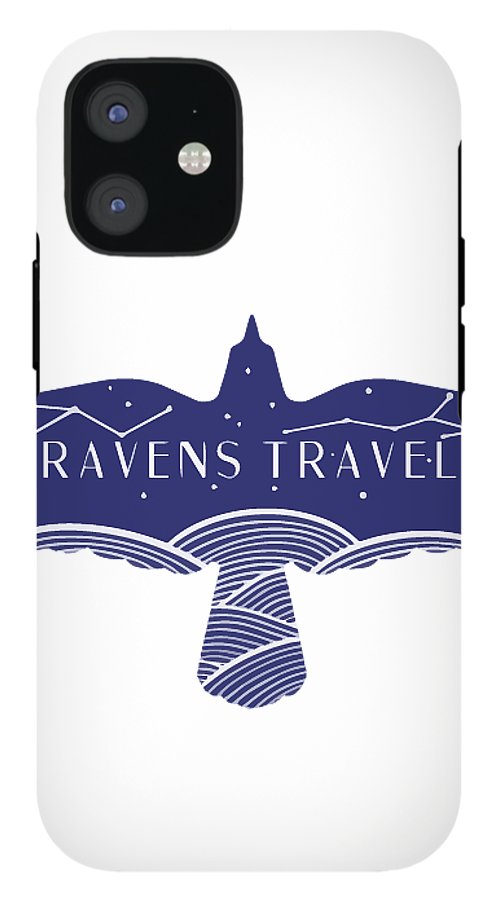 Ravens Travel Logo - Phone Case