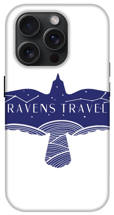 Ravens Travel Logo - Phone Case