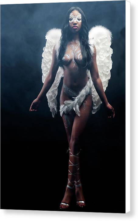 Black Angel  2 - Canvas Print