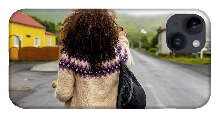 Black Woman Traveler  - Phone Case