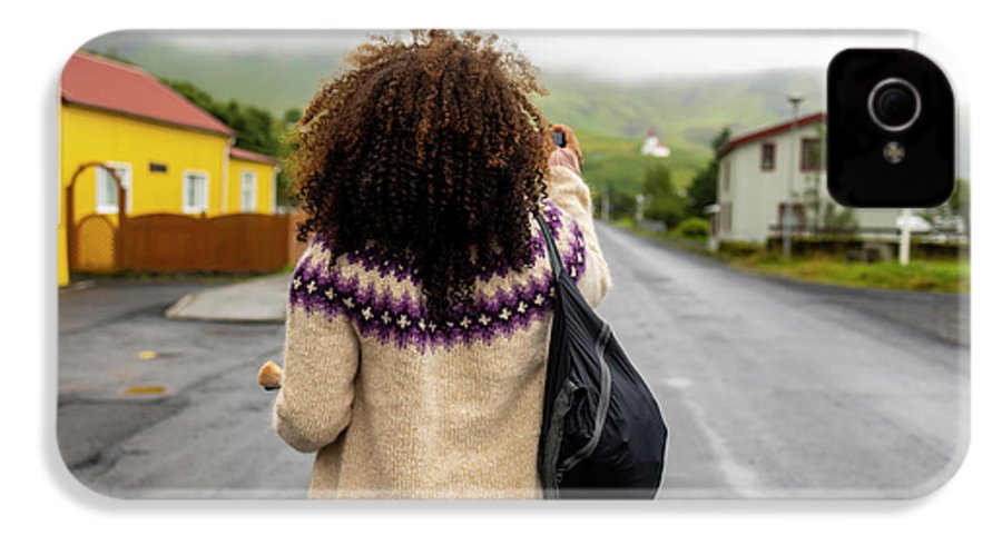 Black Woman Traveler  - Phone Case