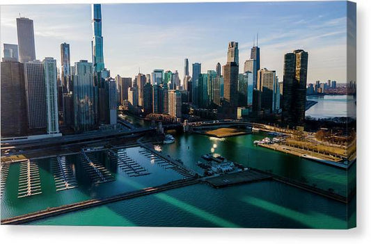 Chicago Skyline 10 - Canvas Print