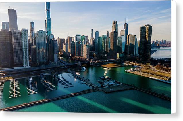 Chicago Skyline 10 - Canvas Print