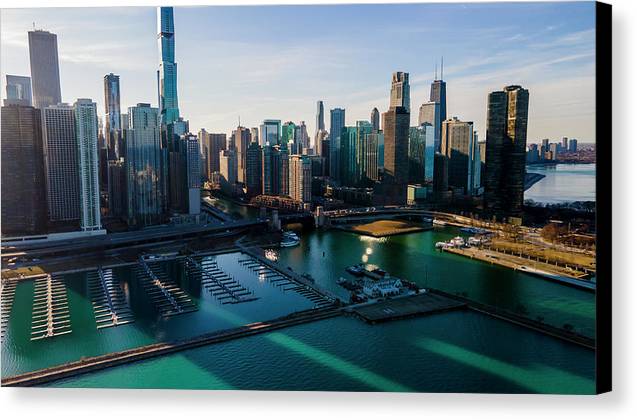 Chicago Skyline 10 - Canvas Print