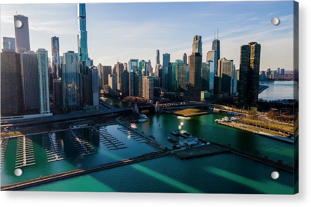 Chicago Skyline 10 - Acrylic Print