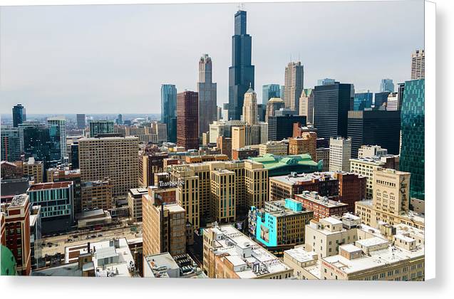 Chicago Skyline Summer 2023 - Canvas Print